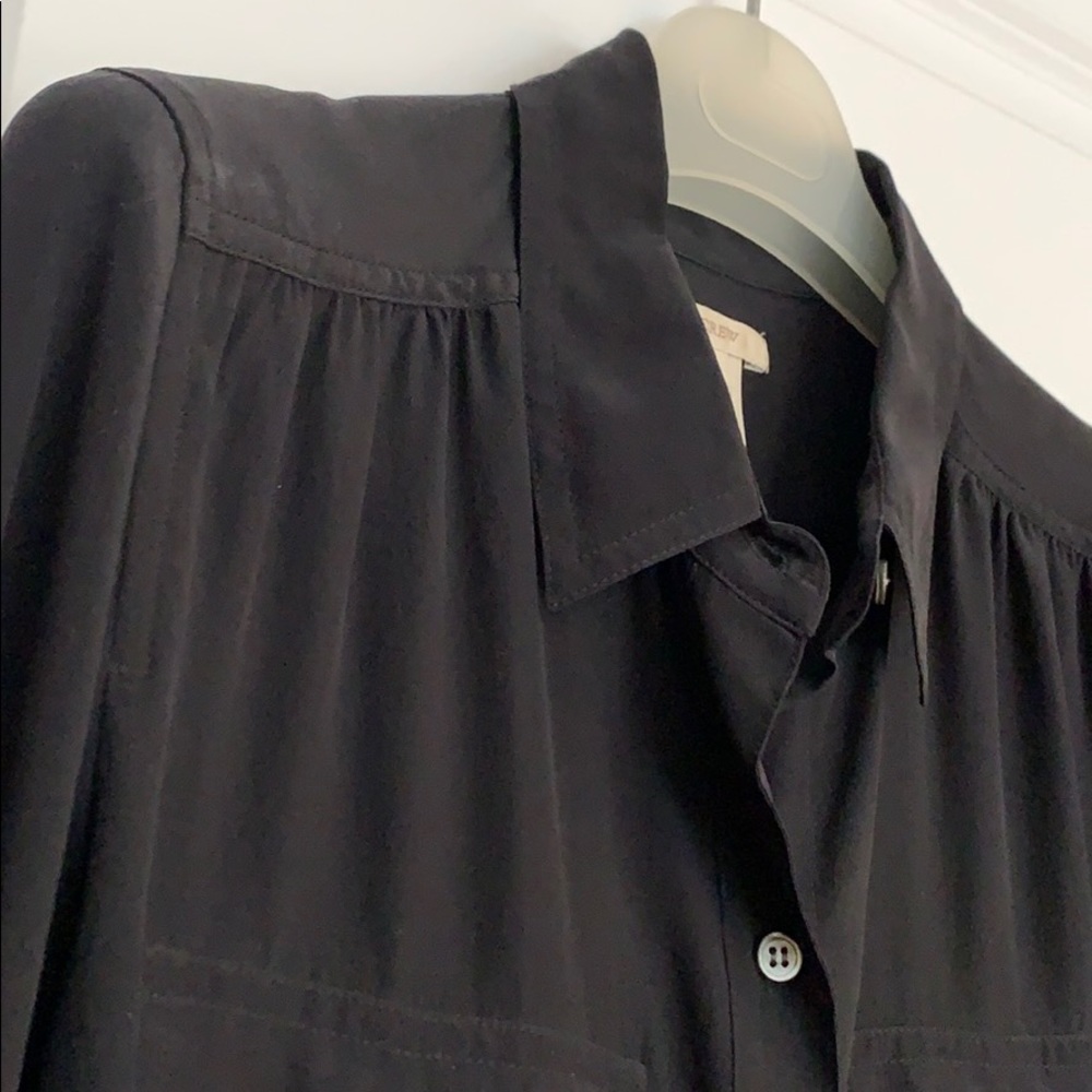 J Crew silk shirt